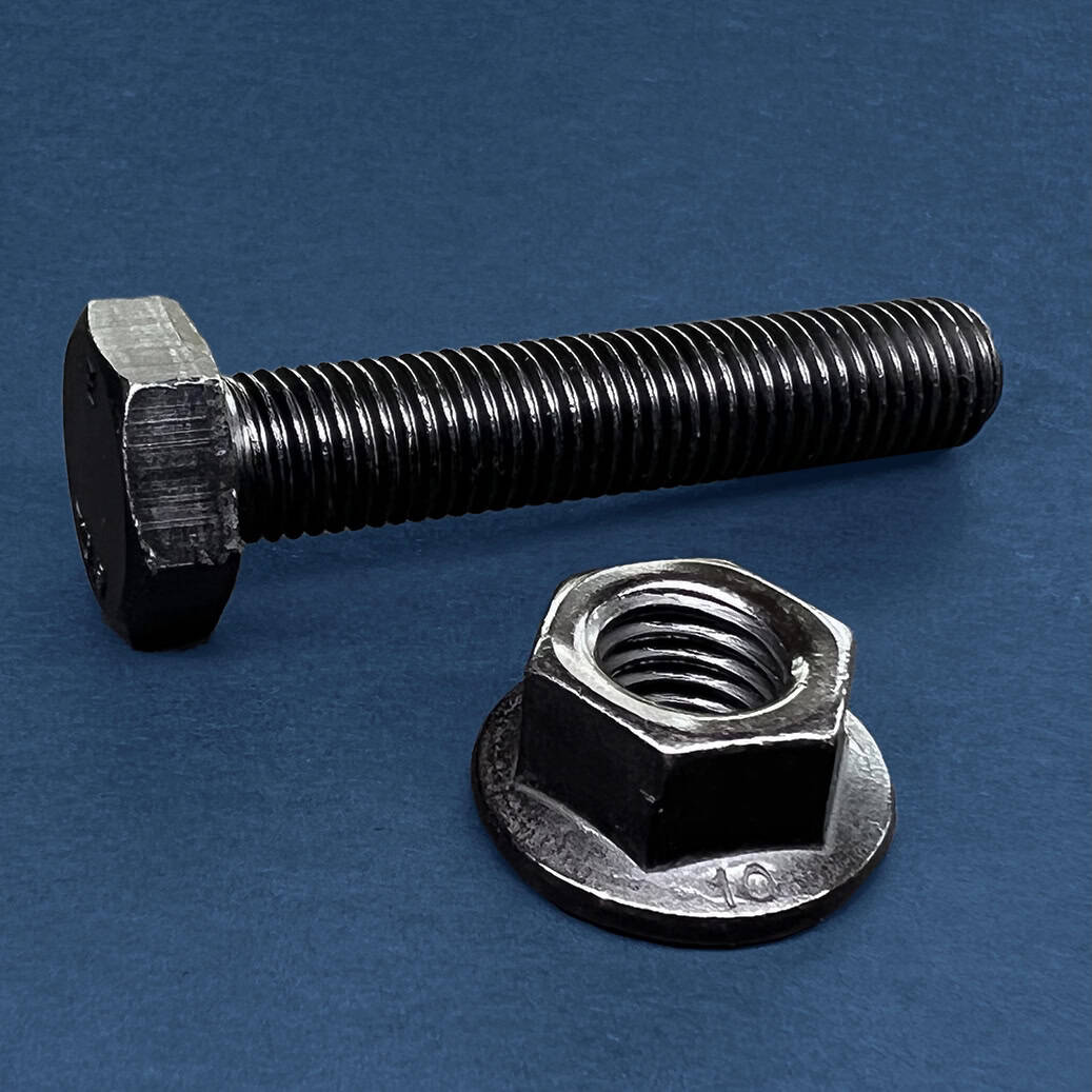 Zink Nickel schwarz Schrauben DIN 933 DIN 912 DIN7991 ZNBHL ZNSHL